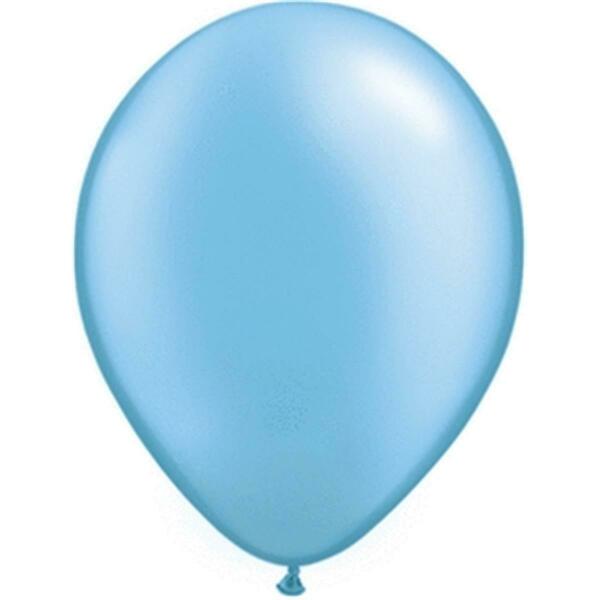 Mayflower Distributing 11 in. Pearl Azure Latex Balloon 6210